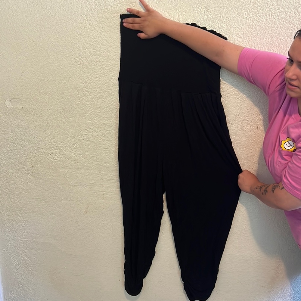 Super cute strapless jumpsuit